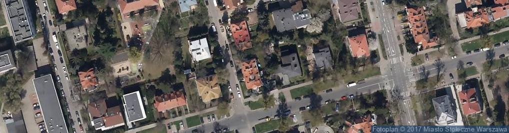 Zdjęcie satelitarne Pilicka ul.