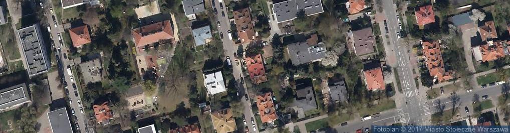 Zdjęcie satelitarne Pilicka ul.