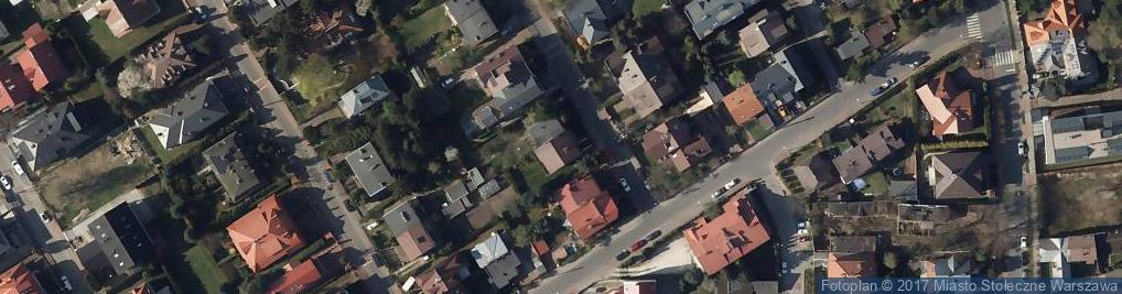 Zdjęcie satelitarne Piechoty Łanowej ul.