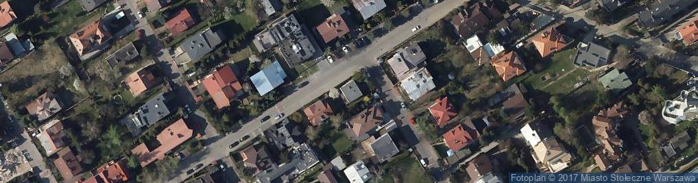 Zdjęcie satelitarne Piechoty Łanowej ul.
