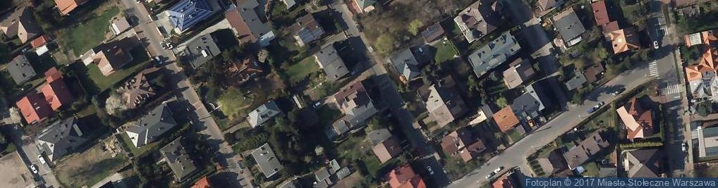 Zdjęcie satelitarne Piechoty Łanowej ul.