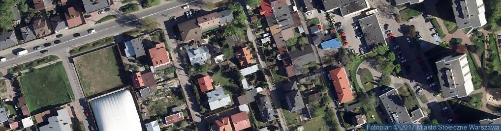 Zdjęcie satelitarne Piastowa ul.