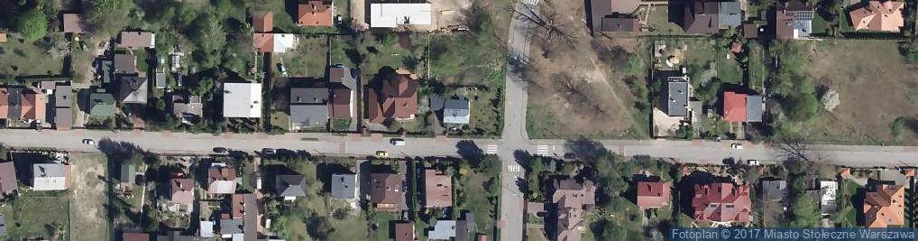 Zdjęcie satelitarne Piaskowa ul.