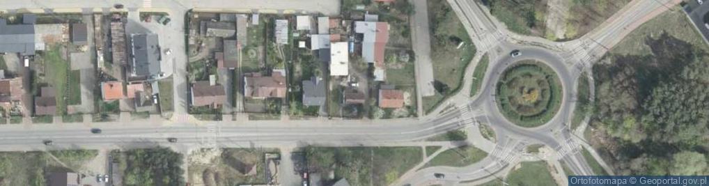 Zdjęcie satelitarne Piaskowa ul.