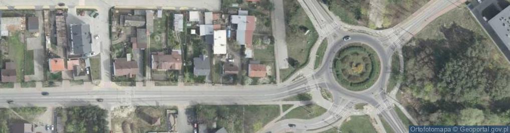 Zdjęcie satelitarne Piaskowa ul.