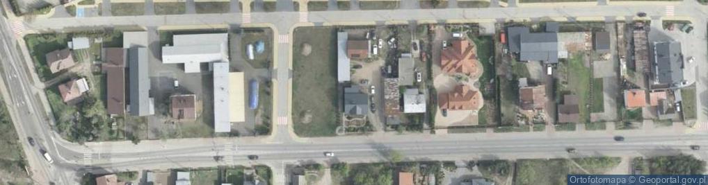 Zdjęcie satelitarne Piaskowa ul.