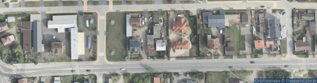 Zdjęcie satelitarne Piaskowa ul.