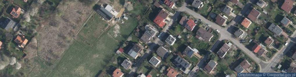 Zdjęcie satelitarne Piękna ul.