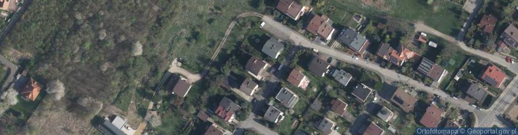 Zdjęcie satelitarne Piękna ul.