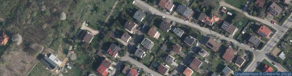 Zdjęcie satelitarne Piękna ul.
