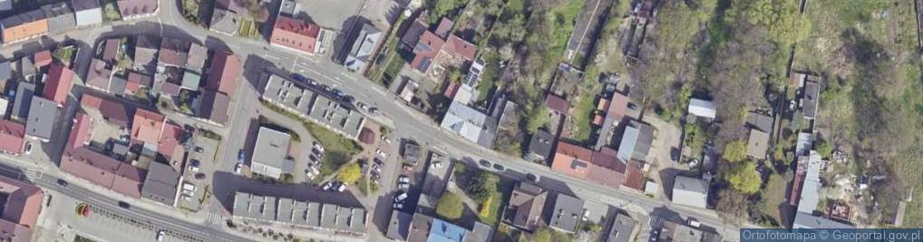 Zdjęcie satelitarne Piskorska ul.