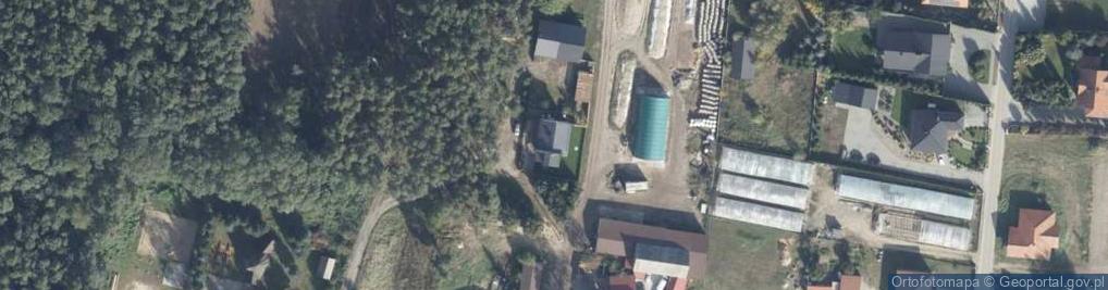 Zdjęcie satelitarne Piaski ul.