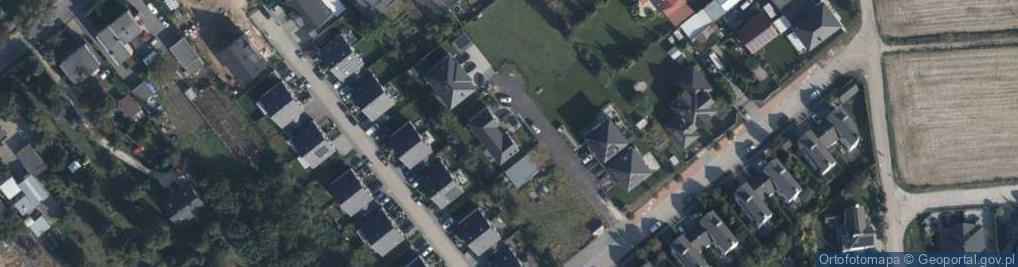 Zdjęcie satelitarne Piękna ul.
