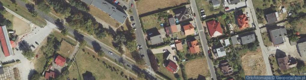 Zdjęcie satelitarne Piastowska ul.