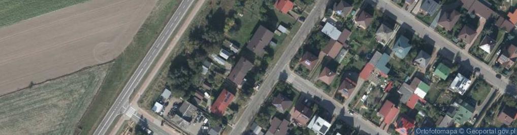 Zdjęcie satelitarne Piastowska ul.