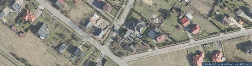 Zdjęcie satelitarne Piastowska ul.