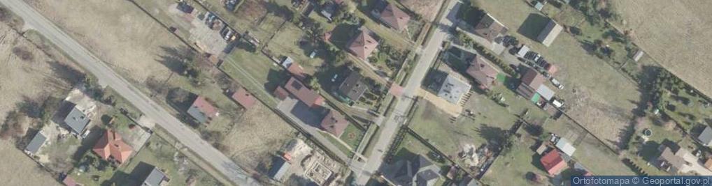 Zdjęcie satelitarne Piastowska ul.