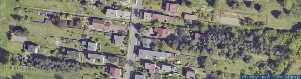 Zdjęcie satelitarne Piaski ul.