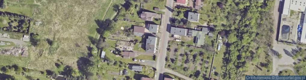 Zdjęcie satelitarne Piaski ul.