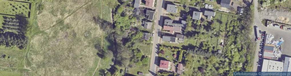 Zdjęcie satelitarne Piaski ul.