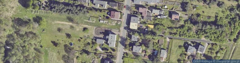Zdjęcie satelitarne Piaski ul.