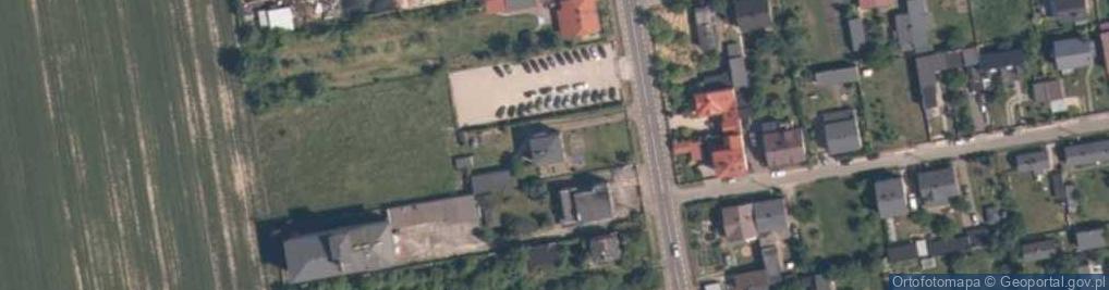 Zdjęcie satelitarne Piotrkowska ul.