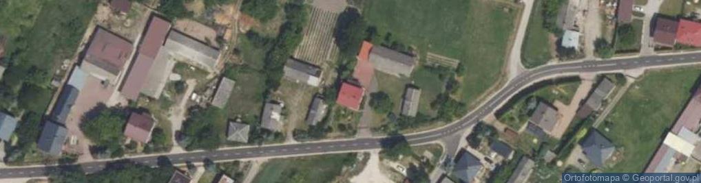 Zdjęcie satelitarne Piękna ul.