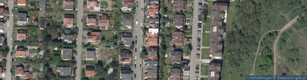 Zdjęcie satelitarne Pieszycka ul.