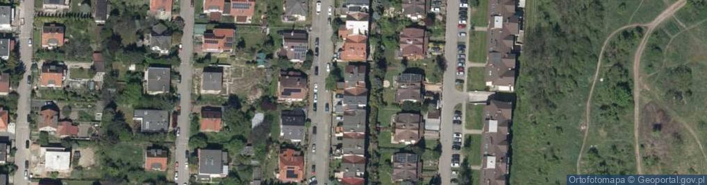 Zdjęcie satelitarne Pieszycka ul.