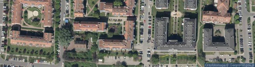 Zdjęcie satelitarne Pirenejska ul.