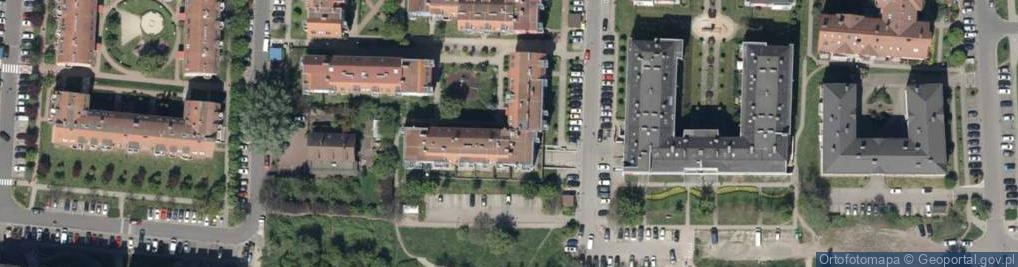 Zdjęcie satelitarne Pirenejska ul.