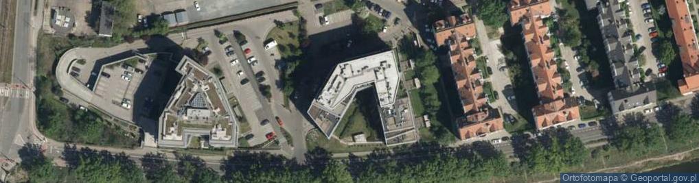Zdjęcie satelitarne Piesza ul.