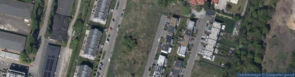 Zdjęcie satelitarne Pistacjowa ul.