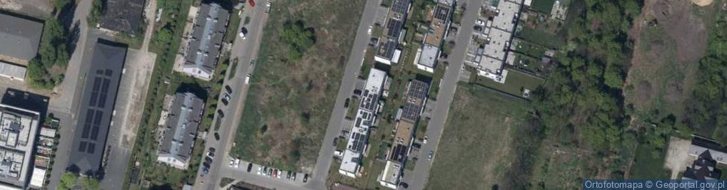 Zdjęcie satelitarne Pistacjowa ul.