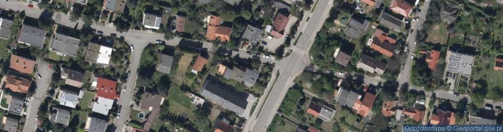 Zdjęcie satelitarne Piechoty ul.