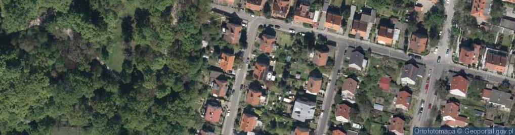 Zdjęcie satelitarne Pionierska ul.