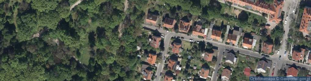 Zdjęcie satelitarne Pionierska ul.