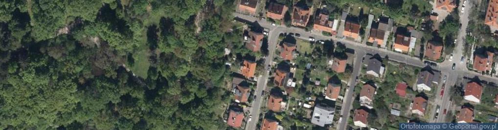 Zdjęcie satelitarne Pionierska ul.