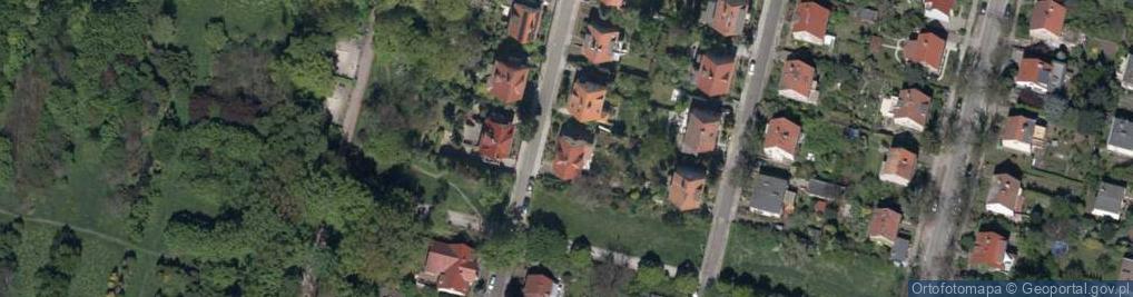Zdjęcie satelitarne Pionierska ul.