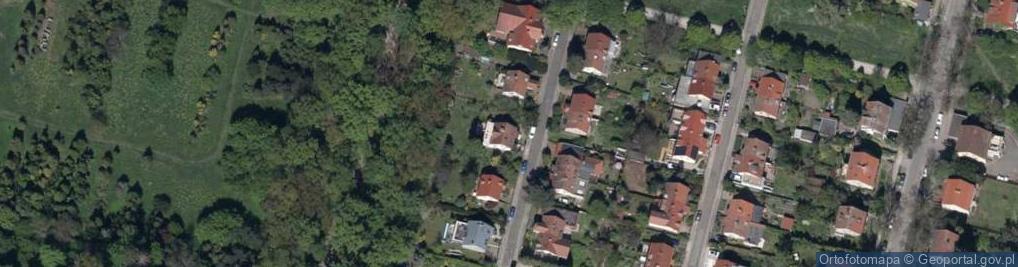 Zdjęcie satelitarne Pionierska ul.