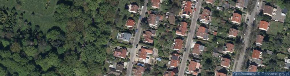 Zdjęcie satelitarne Pionierska ul.