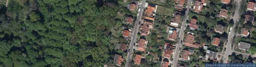 Zdjęcie satelitarne Pionierska ul.