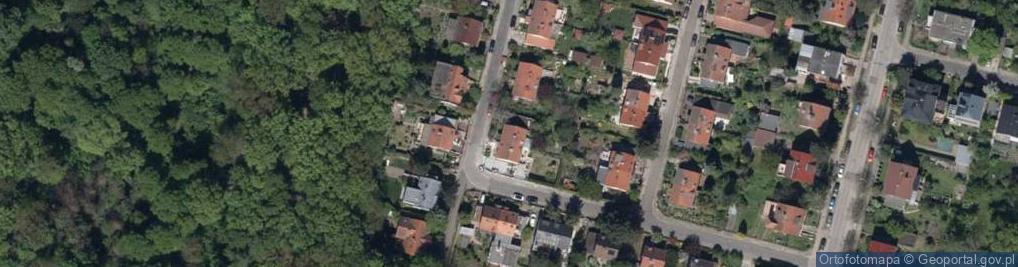 Zdjęcie satelitarne Pionierska ul.