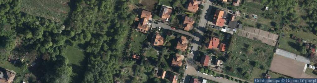 Zdjęcie satelitarne Piekarska ul.