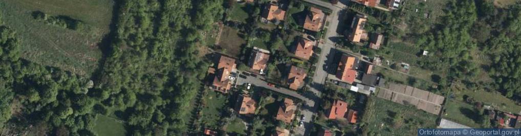 Zdjęcie satelitarne Piekarska ul.