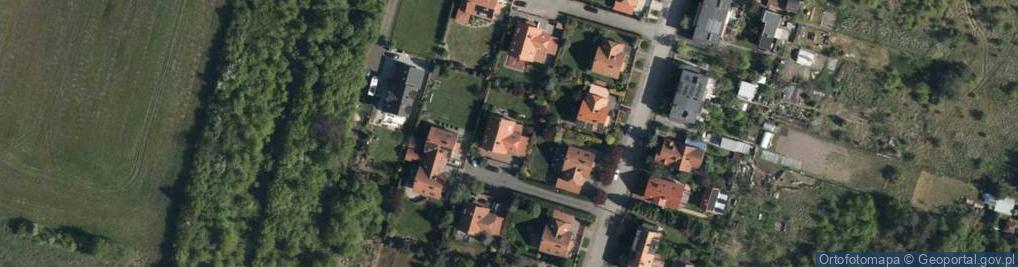 Zdjęcie satelitarne Piekarska ul.