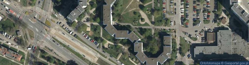 Zdjęcie satelitarne Pilczycka ul.