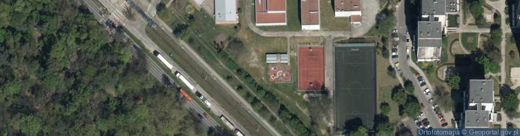 Zdjęcie satelitarne Pilczycka ul.