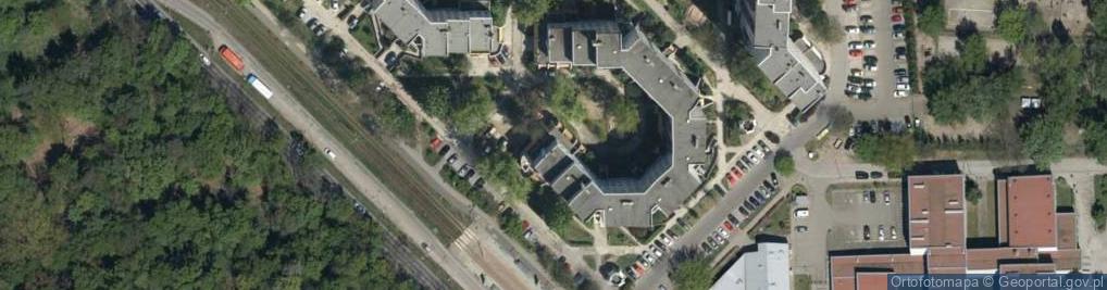 Zdjęcie satelitarne Pilczycka ul.