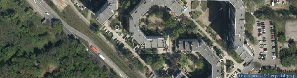 Zdjęcie satelitarne Pilczycka ul.
